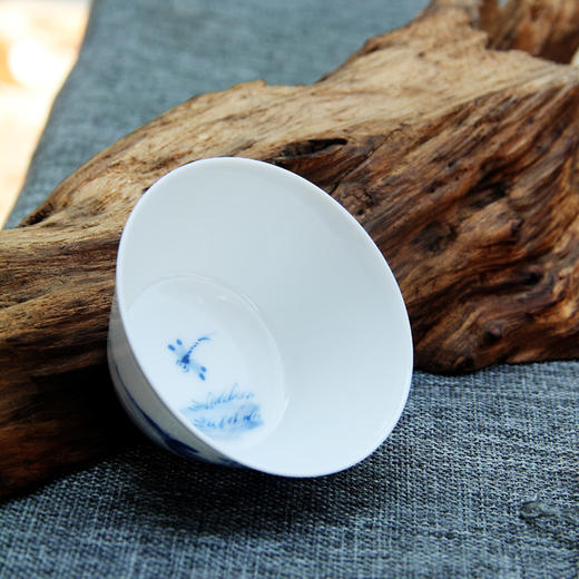 景德镇陶瓷 国瓷红叶 成化套组杯琴棋书画 商品图2