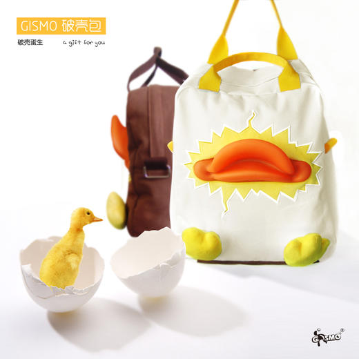 【为思礼 Gismo】鸭嘴包系列 多用包 单肩舒服棉 帆布挎包 礼物包包 商品图2