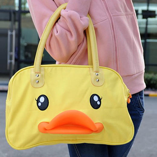 【为思礼 Gismo】鸭嘴包系列 多用包 单肩舒服棉 帆布挎包 礼物包包 商品图0