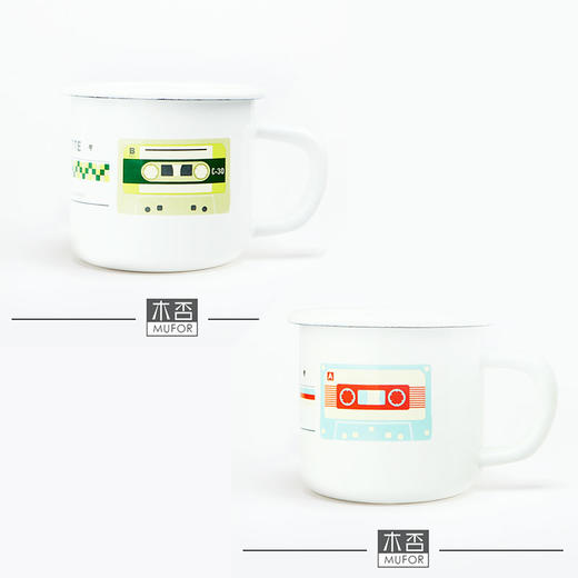 【为思礼】 加厚搪瓷杯 品牌全系列 创意时尚 品味生活  礼物杯 商品图4