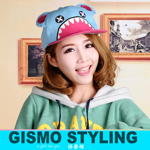 【为思礼合集】创意帽子系列 怪兽帽 雪球帽 啾啾帽 围巾帽 保暖男女潮帽 商品图6