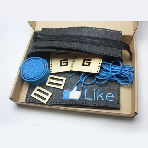 【为思礼合集】OutInside新古典跨界 致雅 DIY毛毡单肩包系列 iPad笔记本内胆包 极客潮流风 商品图2