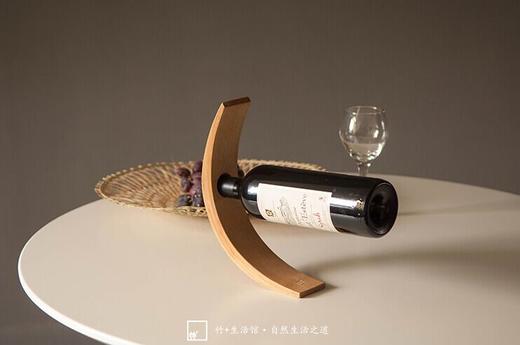 竹+ 竹制红酒架 简约葡萄酒架 创意 个性 家居装饰 商品图1