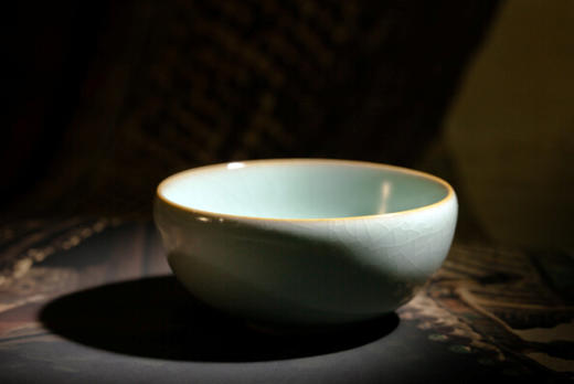 问鼎汝瓷天青收藏款平口杯（缺货） 商品图0