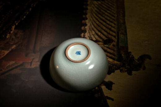 问鼎汝瓷天青收藏款平口杯（缺货） 商品图1