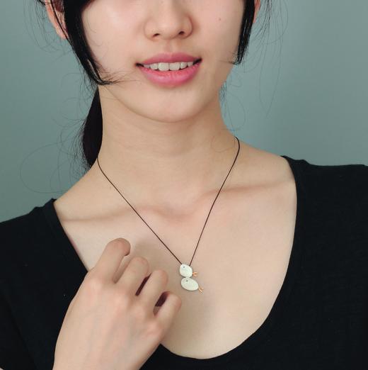 现货 Kiss the Frog－小胖鱼情侣 项链［希腊设计师］ 商品图4