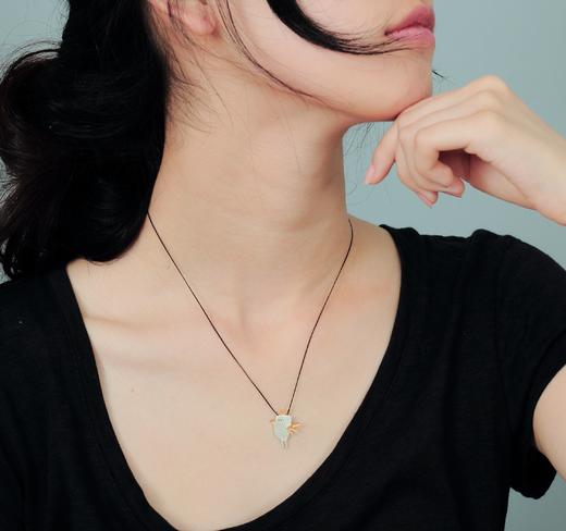 现货 Kiss the Frog－爱的侍卫嘟嘟 项链［希腊设计师］ 商品图2