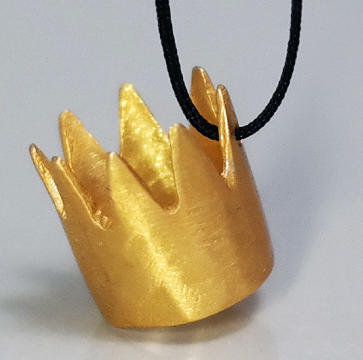 北京仓｜Kiss the Frog-Crown-女王的皇冠 项链［希腊设计师］ 商品图1