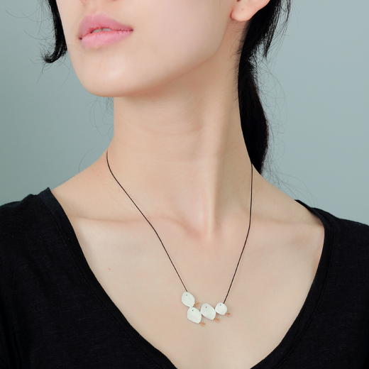 北京仓｜Kiss the Frog－小胖鱼一家4口 项链［希腊设计师］ 商品图0