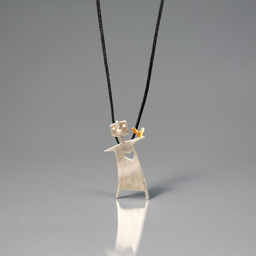 北京仓｜Kiss the Frog－一颗真心给你看 项链 ［希腊设计师］ 商品图0