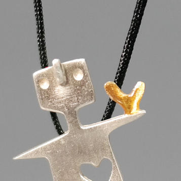 北京仓｜Kiss the Frog－一颗真心给你看 项链 ［希腊设计师］ 商品图1