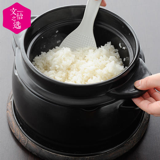 【文怡之选】日本K+dep凯得宝 黑陶米锅 蒸米饭锅煮米 砂锅 1800ML 顺丰包邮k20160001 商品图2