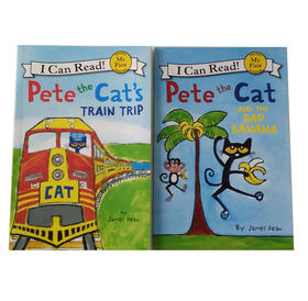 I Can Read Pete  Cat and the Bad Banana Cat&#039;s Train Trip 2本