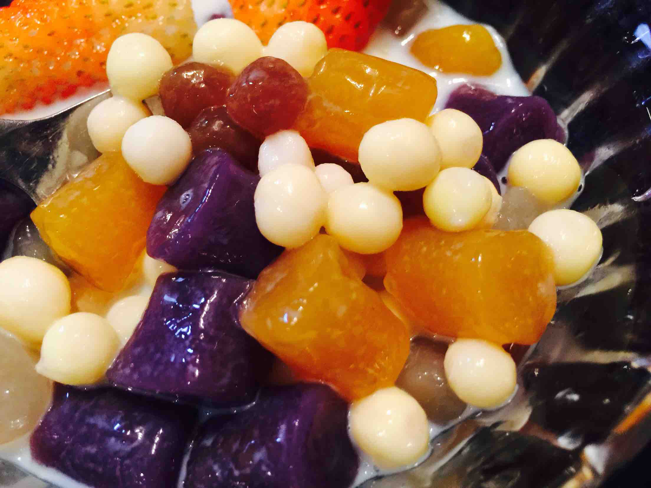 【鲜芋仙的秘密】手工芋圆，鸡头米好搭档