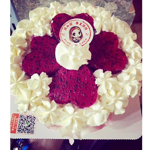 玫瑰戚风蛋糕|（水果可选择） 商品图0