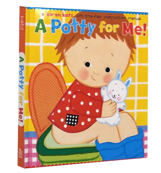 原版A Potty for Me!: A Lift-The-Flap Instruction Manual精装翻翻书 商品图0