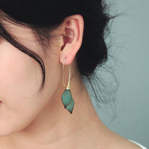 北京仓｜Vlum-Bourgeons-Lagon 湖水蓝 耳环［法国设计师］ 商品图2