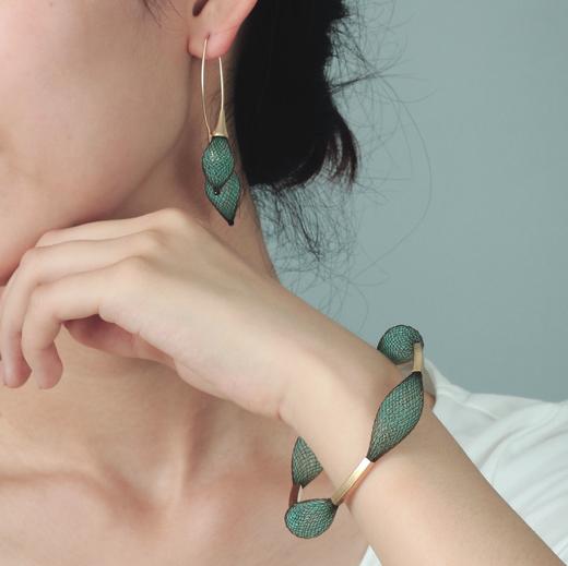 北京仓｜Vlum-Bourgeons-Lagon 湖水蓝 耳环［法国设计师］ 商品图3