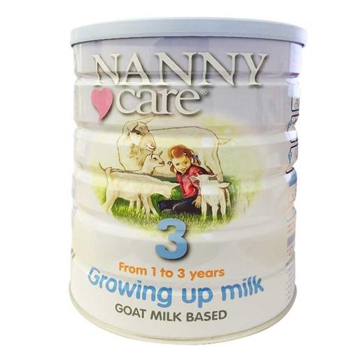 英国Nannycare婴幼儿羊奶粉3段（1-3岁）900g/罐*2 商品图0