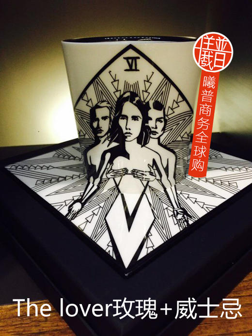 高级时尚香薰蜡烛190克 Limoges瓷杯 商品图2