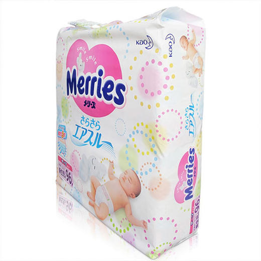 日本花王纸尿裤NB96片（5kg以下） Merries 商品图2