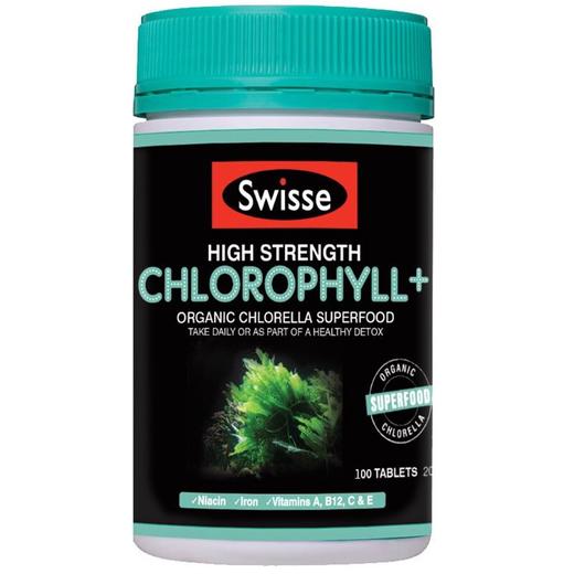 （永久下架）swisse 叶绿素片 100片 商品图0