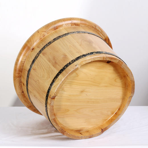 泡脚桶CB-B03(420×250)   木桶 木盆 商品图2
