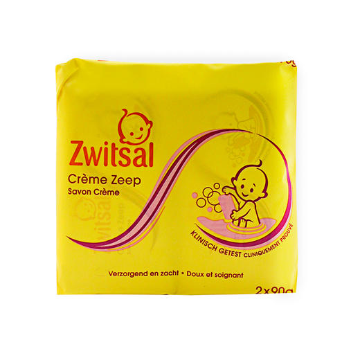 荷兰直邮 Zwitsal超柔和婴儿润肤香皂 2块/盒*2【有间保税进口】 商品图0