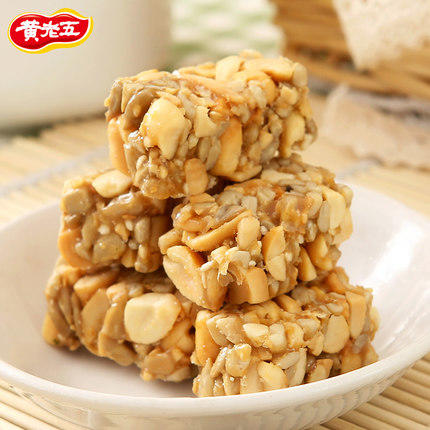 【周末特价】黄老五  花生酥500g 散装（原味，椒盐味）可混装 商品图0