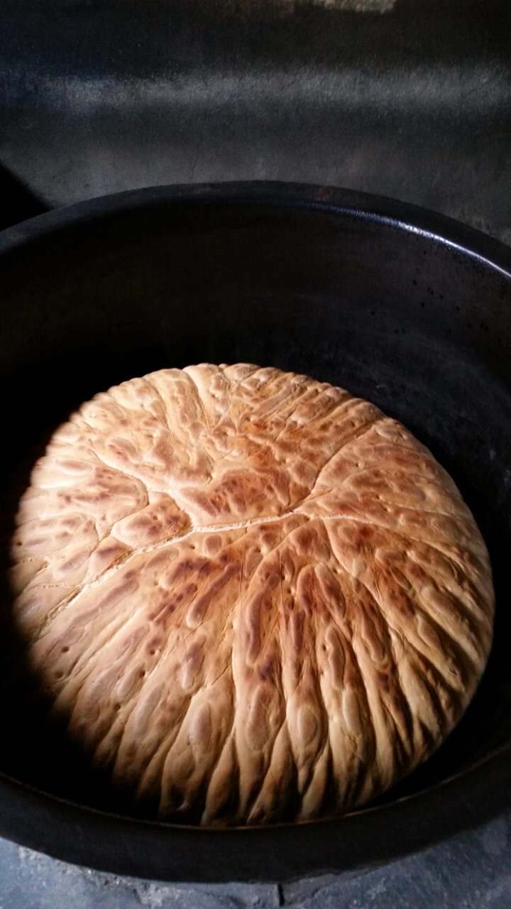 陕西八大怪宝鸡锅盔馍 纯手工特色小吃硬面锅盔3斤包邮26元 豆花泡馍