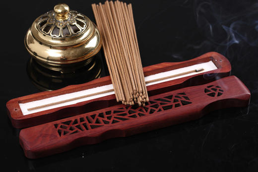 【沉瑜香 灵虚香】纯手工线香 宫廷古方 适用于谈判交友 送香器 商品图2