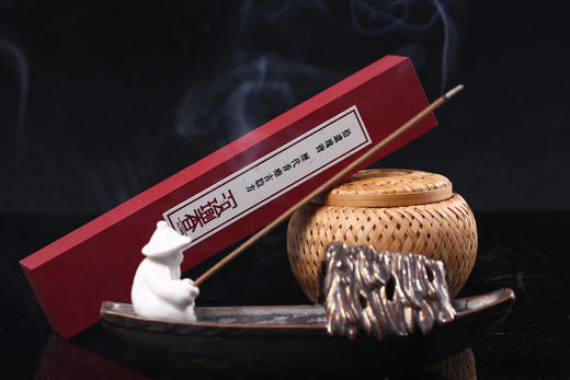 【沉瑜香 灵虚香】纯手工线香 宫廷古方 适用于谈判交友 送香器 商品图1