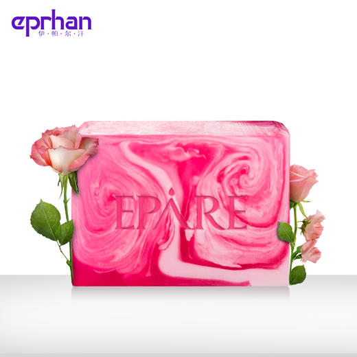 伊帕尔汗玫瑰精油漾花皂100g 手工皂官方旗舰店 商品图6