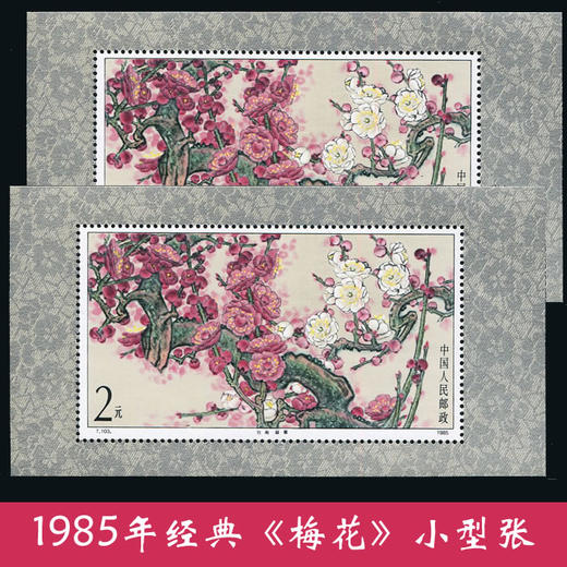 T103M 梅花 小型张 1985年 商品图0