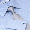 男士条纹系列英式/法式衬衫 商品缩略图1