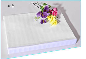 加密条纹床单白色