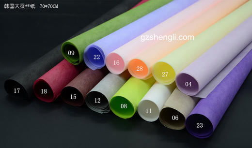 韩国大蚕丝纸（10张/包） 商品图8