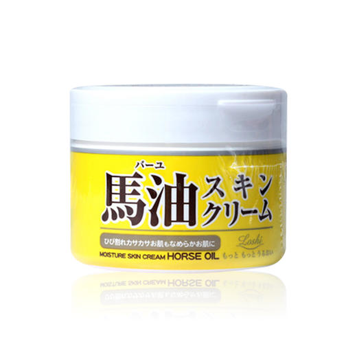 日本LOSHI北海道马油面霜滋润保湿乳霜全身可用 220g 商品图4