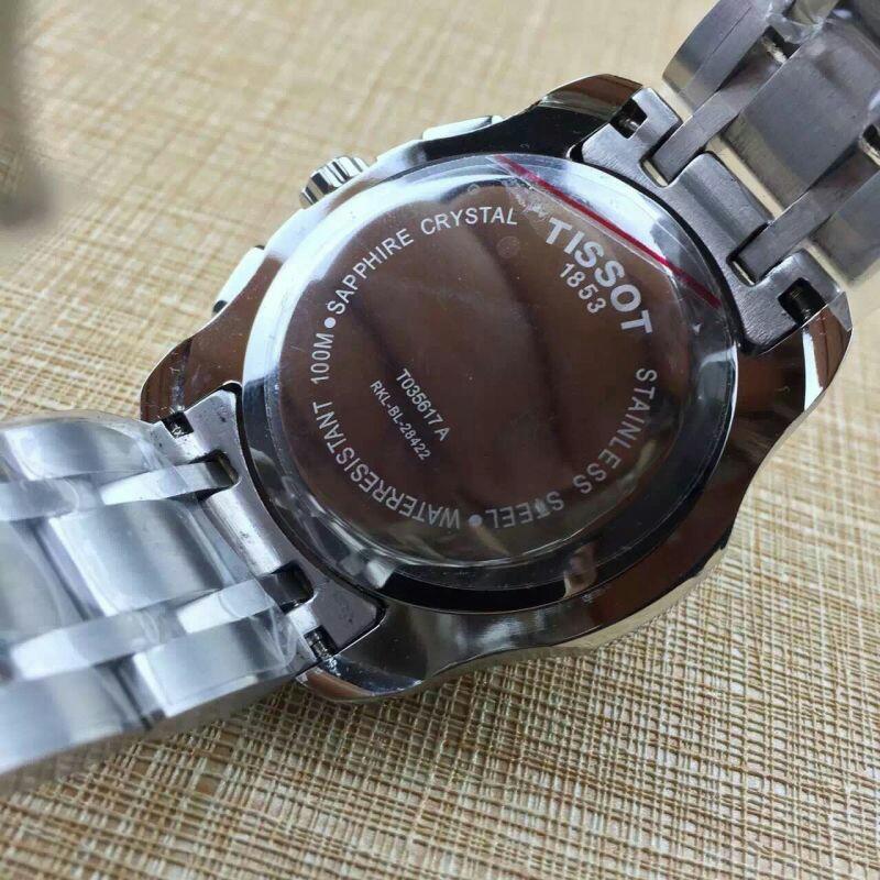 天梭t035石英男表