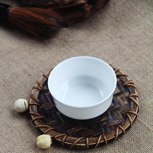 景德镇陶瓷 国瓷红叶 8头手工清新系列茶具高士对弈（冰月高硅玉瓷） 商品图3