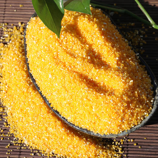 山区杂粮农家自磨玉米糁小玉米渣色泽金黄口感清甜小棒渣400g