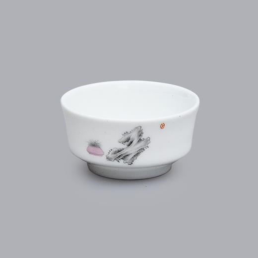 景德镇陶瓷 国瓷红叶 8头手工清新系列茶具高士对弈（冰月高硅玉瓷） 商品图10