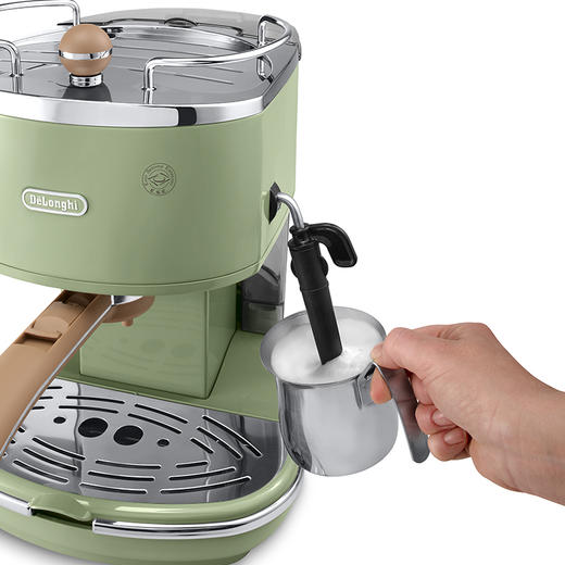 意大利 德龙 delonghi 正品 泵压式咖啡机 eco310 复古系列