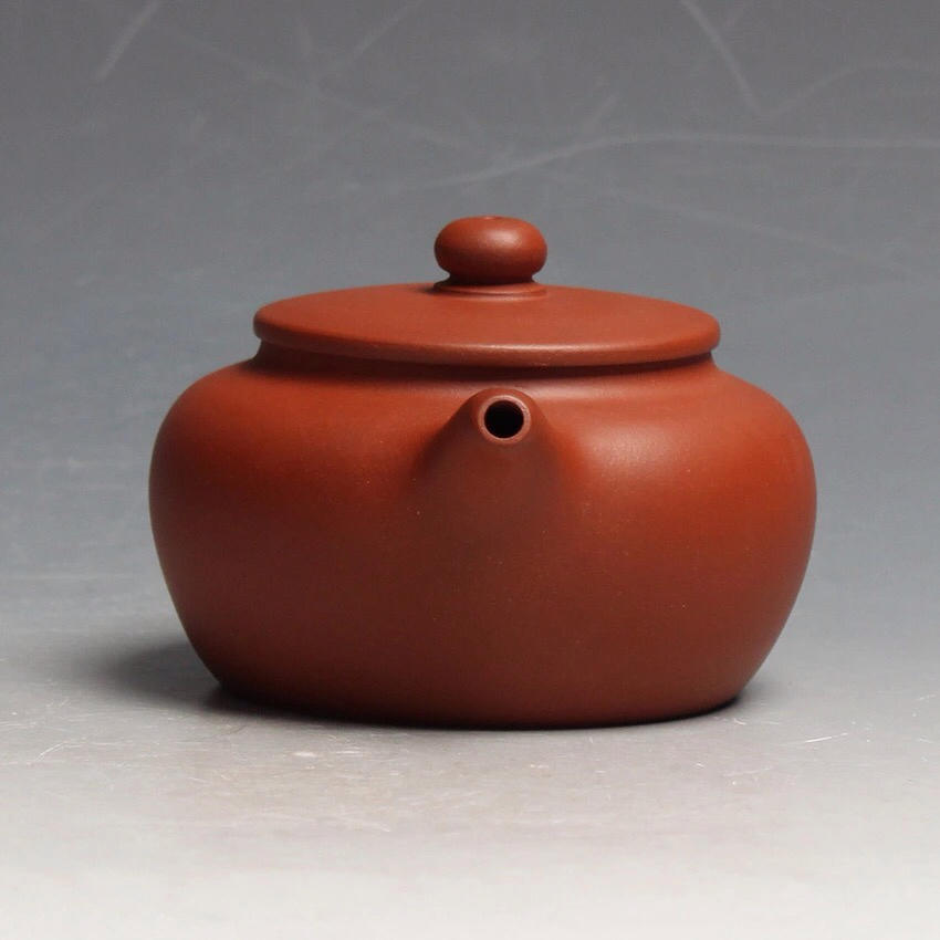 刘乐桑扁壶 清水泥