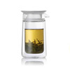哲品 月影系列茶具配件 耐热高硼硅玻璃含盖茶壶/双层玻璃杯子单个 商品缩略图1