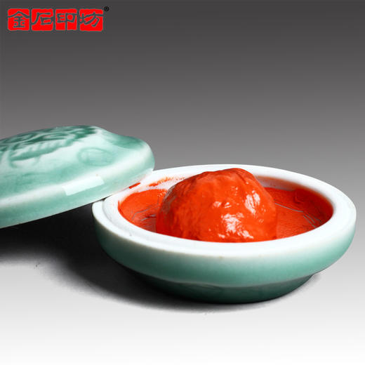 上海西泠印社潜泉-式熊上品朱砂30g盒装  高级书法书画用印章篆刻印泥 商品图3