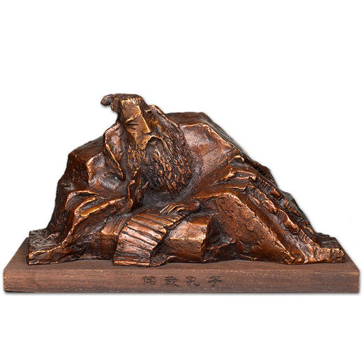 儒果孔子像-伟哉孔子    孔子讲学动态雕塑，气质巍峨，艺术原创 商品图0