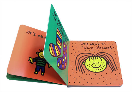 儿童低幼原版进口童书 Todd Parr：The Okay Book 纸板书 商品图3