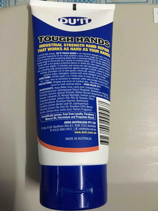 澳洲TOUGH HANDS急救手膜手霜5天内修复粗糙 79元包邮 商品图2