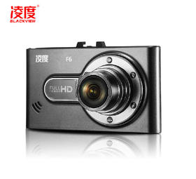 。【 监控摄像】凌度F6行车记录仪防碰瓷高清170度广角24小时停车监控